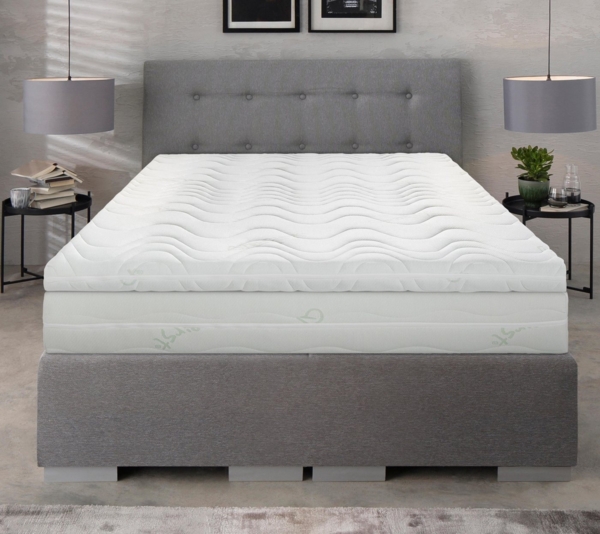 Beco, Topper Greenfirst Soft, 8 cm hoch, Gelschaum, Topper in 90x200 cm und diversen Größen, Matratzentopper mit Gelschaum Bild 3