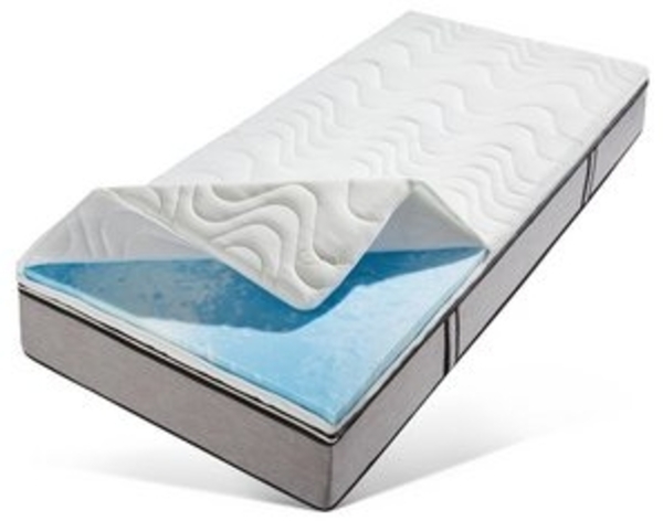 Beco, Topper Greenfirst Soft, 8 cm hoch, Gelschaum, Topper in 90x200 cm und diversen Größen, Matratzentopper mit Gelschaum Bild 6