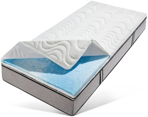 Beco, Topper Greenfirst Soft, 8 cm hoch, Gelschaum, Topper in 90x200 cm und diversen Größen, Matratzentopper mit Gelschaum Bild 5