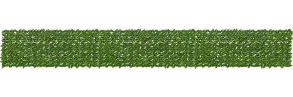 vidaXL Balkonsichtschutz mit Blättern Grün und Gelb 600x75 cm 42040641