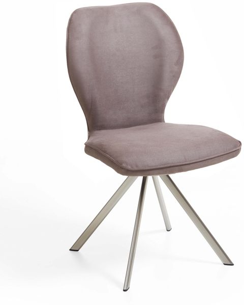 NIEHOFF SITZMÖBEL Polsterstuhl COLORADO BHT 49.50x92x60 cm Esszimmerstuhl Freischwinger Schwingstuhl