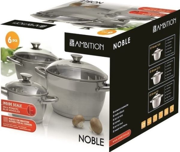 Dajar Noble 6-teiliges Topfset AMBITION