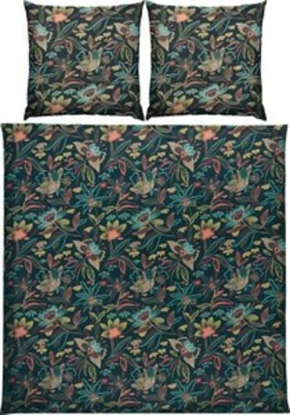 REDBEST Bettwäsche Bettwäsche, Mako-Satin, Satin Blumen Bild 6