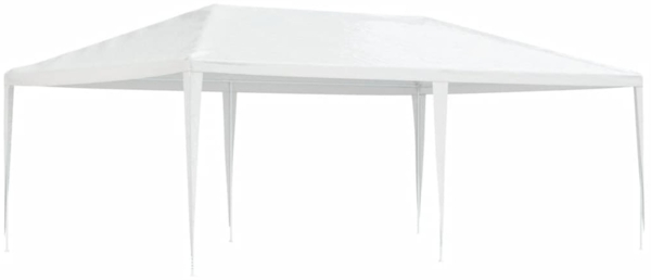 vidaXL Partyzelt 4 x 6 m Weiß 48499