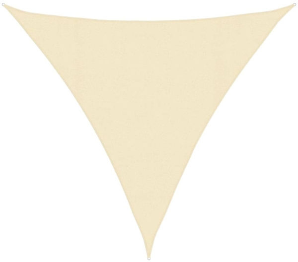 vidaXL Sonnensegel 160 g/m² Creme 4,5x4,5x4,5 m HDPE 311205
