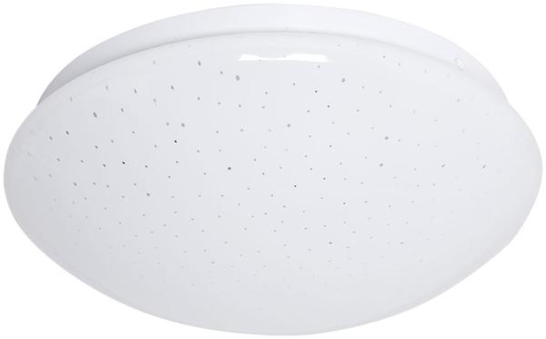 LED Deckenleuchte, Sternenhimmel Effekt, Metall, weiß