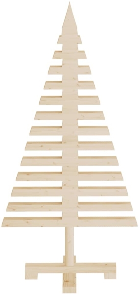 vidaXL Weihnachtsbäume für Dekorationen 3 Stk. Massivholz Kiefer 3200672 Bild 5