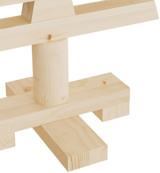 vidaXL Weihnachtsbäume für Dekorationen 3 Stk. Massivholz Kiefer 3200672 Bild 8