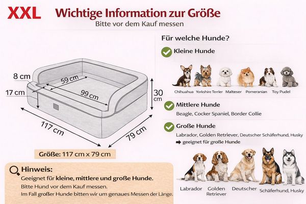 Hobbydog Tierbett Hundebett Schlafplatz Hundekissen Hundesofa Tierbett Hundematratze