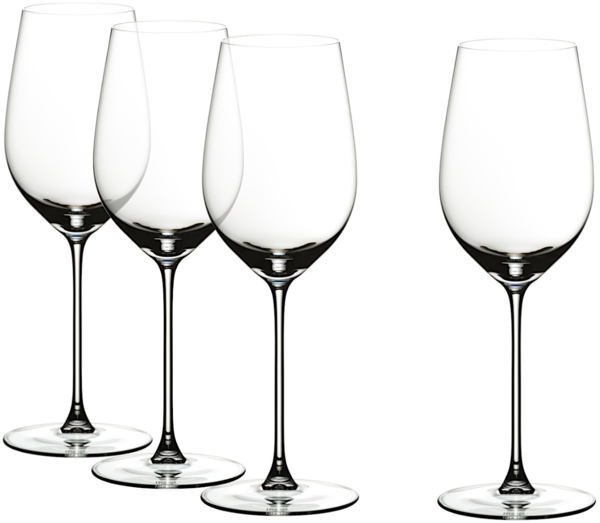 RIEDEL 5449/15 VERITAS Riesling/Zinfandel Weinglas VORTEILSSET KAUF 4 ZAHL 3