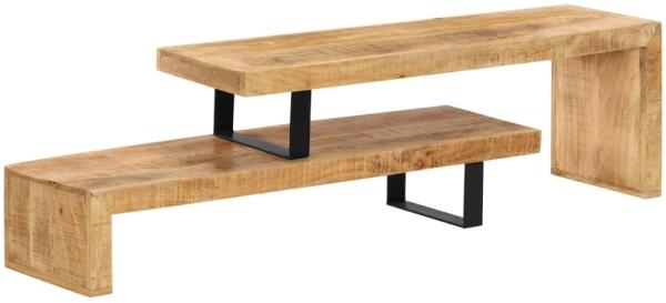 TV-Board >298450< (HxT: 40x30 cm) in Mango aus Massivholz - 40x30 cm (HxT)