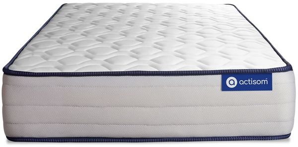 Actimemo form matratze 80x200cm + Bettgestell mit lattenrost - Dicke : 22cm - Memory-Schaum - H4 Bild 2