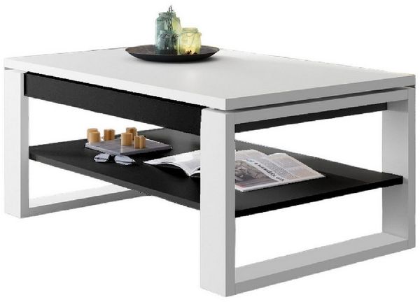 designimpex Couchtisch Design Multifunktionstisch Nuo Arbeitstisch Tisch Ablage Esstisch