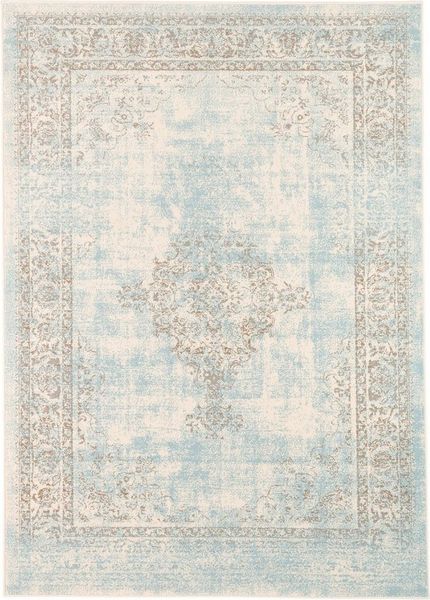 Pergamon Designteppich Designer Kurzflor Teppich Moderne Muster, Rechteckig, Höhe: 9 mm