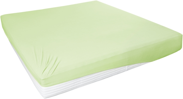 Vario Jersey-Spannbetttuch limone, 100 x 200 cm
