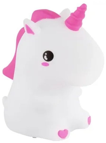 Globo Akku Tischleuchte Unicorn 1.5W RGBW weiß Kunststoff
