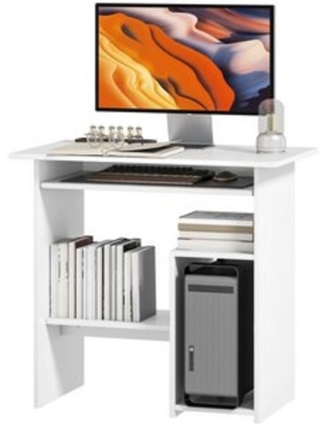 DOPWii Computertisch Computertisch, Schreibtisch, Spanplatte, Metall, 80 x 45 x 75 cm (Schreibtisch ×1), Robust & stabil, Pflegeleicht, Einfache Montage Bild 6