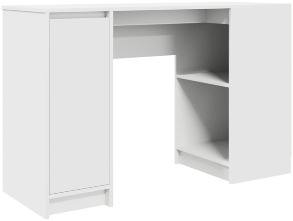vidaXL Schreibtisch Weiß 120x42x76 cm Holzwerkstoff 861814