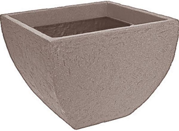 HTI-Living Blumentopf Beige Pflanztopf Steinoptik