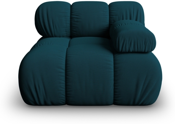 Micadoni Eckmodul Bellis Rechts 3D-Stoff Sonic Marineblau