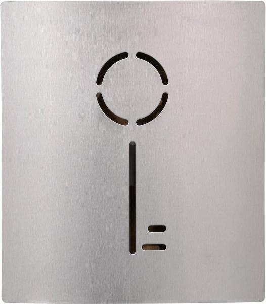 ZELLER 13846 Schlüsselkasten SCHLÜSSEL aus Bambus mit Edelstahl / Schlüsselbox