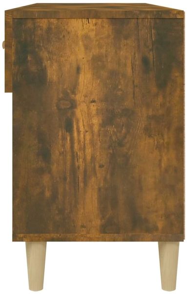 vidaXL Schuhschrank Räuchereiche 102x35x55 cm Holzwerkstoff 817567 Bild 8