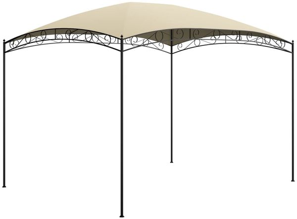 Gartenpavillon, Pavillon 3x4x2,65 m Creme 180 g/m²