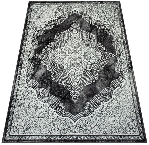 OTTO home Teppich Harvii, kurzflor, rechteckig, Höhe: 8 mm, Orient-Design, weiche Haptik, Wohnzimmer, Esszimmer, Schlafzimmer