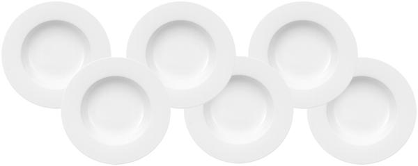 Villeroy & Boch Royal Suppenteller weiß ø 24 cm 6er Set