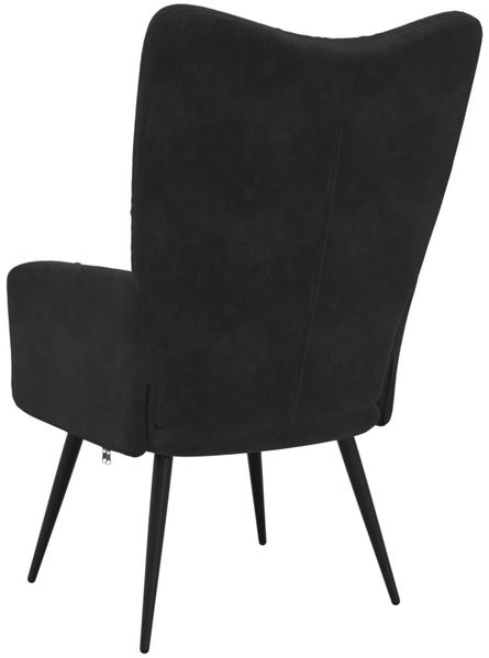vidaXL Relaxsessel Schwarz Samt [328079] Bild 6