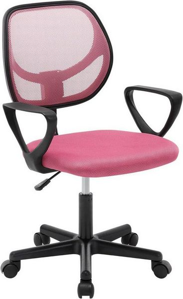 Klihome Schreibtischstuhl (1 St), Kinderdrehstuhl ergonomisch, höhenverstellbar, aus Netzstoff