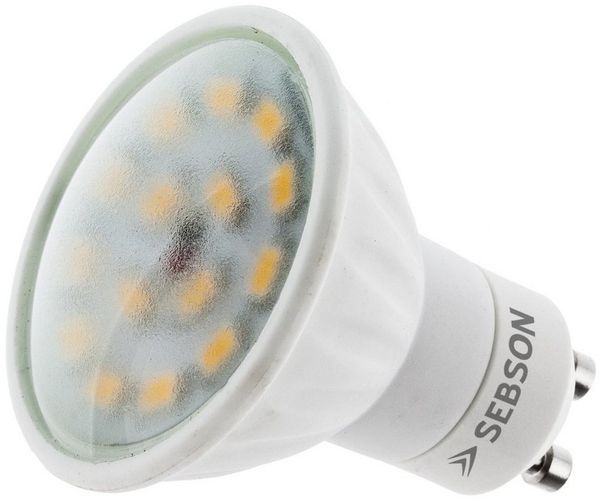 SEBSON LED-Leuchtmittel LED Lampe GU10 warmweiß 5W Strahler 230V Leuchtmittel, GU10, 10 St, Warmweiß, Einbaustrahler 230V