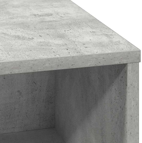 vidaXL LED-Sideboard Betongrau 71 x 34,5 x 75 cm Holzwerkstoff 869653 Bild 11