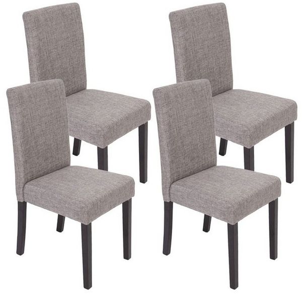 MCW Esszimmerstuhl Littau-s-4 (Set, 4 St), 4er-Set, Rutschfest durch Kunststoffuntersatz, Komfortable Polsterung Bild 2