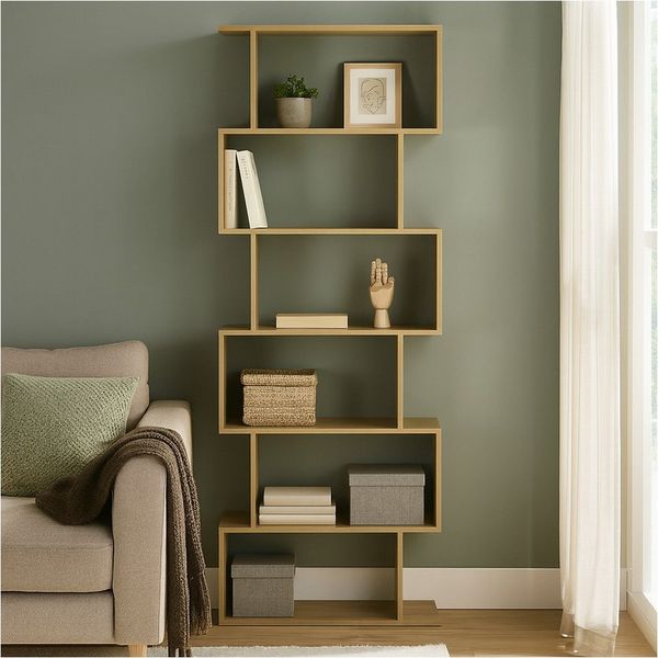 HTI-Living Standregal Regal Thekla 70189, Stück, Bücherregal Standregal 6 Regalfächer
