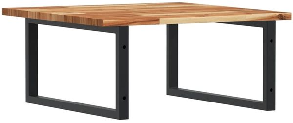 Waschbeckenregal Wandmontage Stahl und Akazienholz 3302881 Bild 6