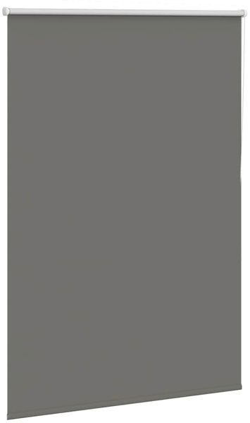 vidaXL Verdunkelungsrollo Grau 90x130 cm Stoffbreite 85,7 cm Polyester 4011100 Bild 3