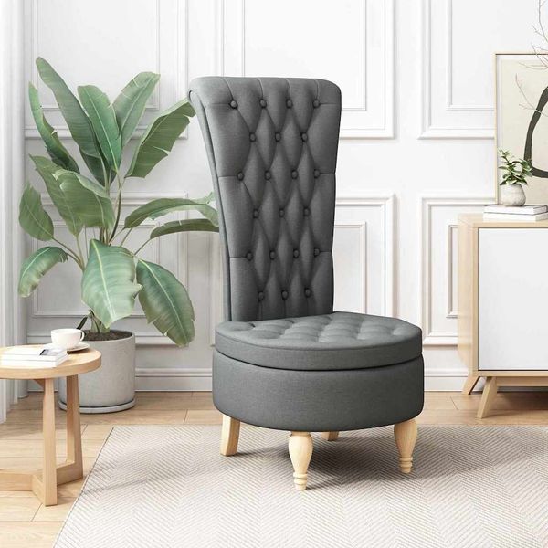 vidaXL Schlafsessel Dunkelgrau 56,5 x 70 x 110 cm Stoff 42020679