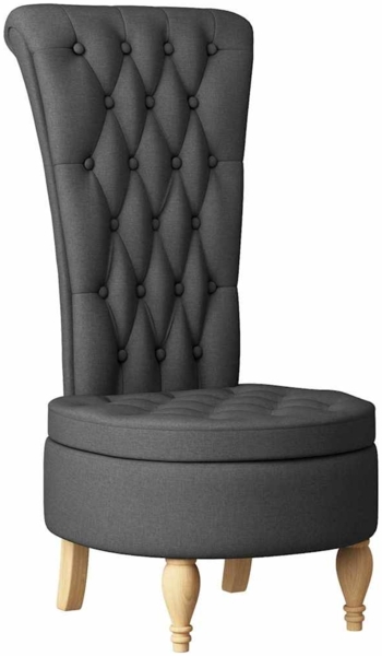 vidaXL Schlafsessel Dunkelgrau 56,5 x 70 x 110 cm Stoff 42020679