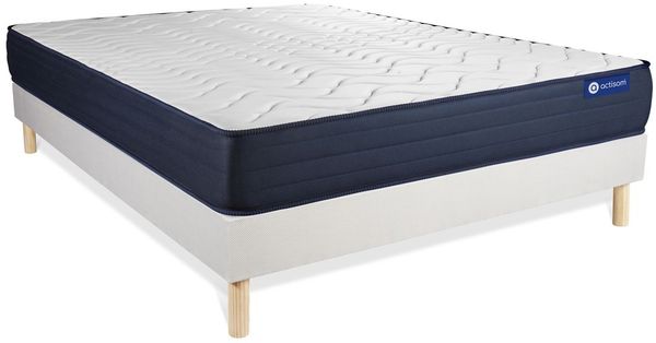 Actiflex life Matratze 180x200 cm + Bettgestell mit Lattenrost, Härtegrad 5, Taschenfederkern und Memory-Schaum, Höhe : 22 cm Bild 3