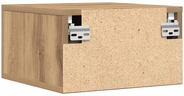 vidaXL Nachttisch 2 pcs Artisan-Eiche 35 x 35 x 20 cm Holzwerkstoff 863785 Bild 8