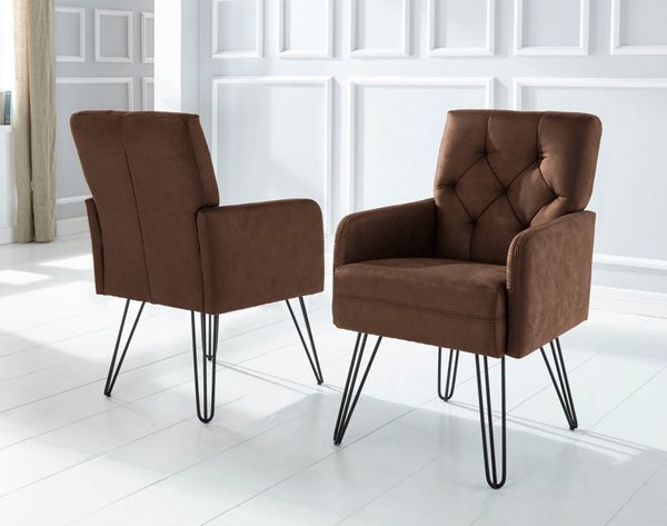 exxpo - sofa fashion Sessel Doppio, Loungesessel mit Designuntergestell, bequem und elegant, aufwendige Rückenverarbeitung, Breite 61 cm