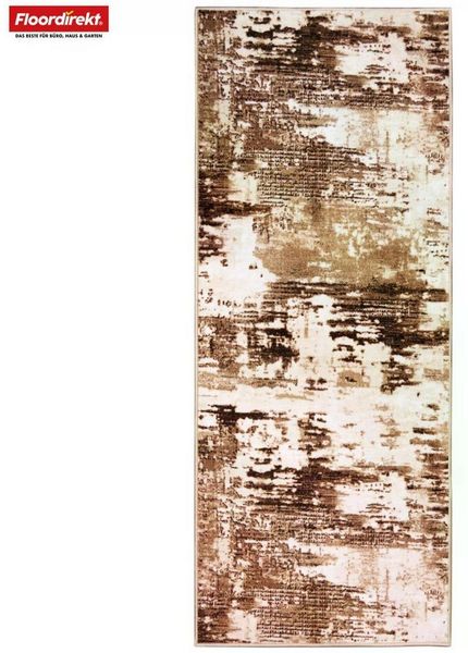 Floordirekt Läufer Teppichläufer Ravena modern rutschfest mit Gel-Rückseite 80 cm breit, Rutschhemmender Gel-Rücken