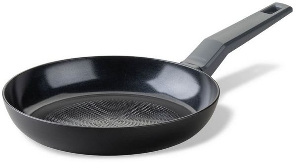 FACKELMANN Pfanne 24cm Statement – Keramik beschichtete Pfanne - Recyceltes Aluminium mit Antihaft-Beschichtung, Wabenbodenstruktur – Für alle Herdarten inklusive Induktion, PFAS-frei