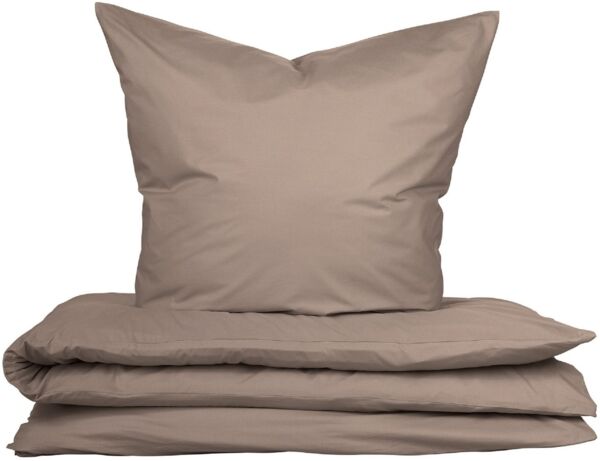 Uncover by Schiesser Bettwäscheset Soho - Renforcé - 2-teilig - 135 x 200 cm - Taupe