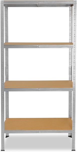shelfplaza HOME 200x80x23 cm Schwerlastregal in grau-verzinkt mit 4 Böden und 175 kg Traglast pro Boden Bild 5