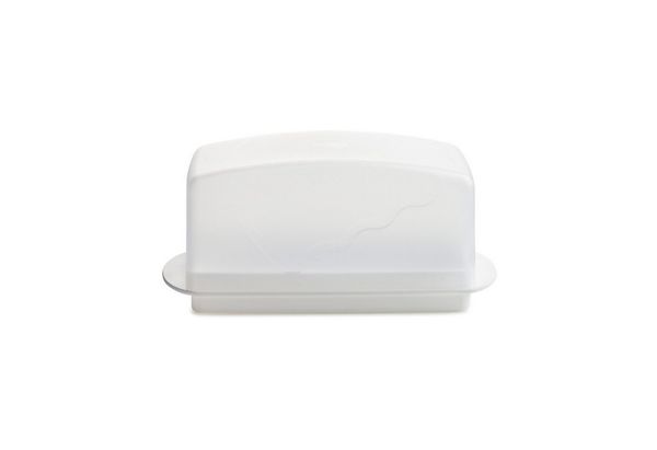 TUPPERWARE Vorratsdose TUPPERWARE Butterdose Junge Welle weiß