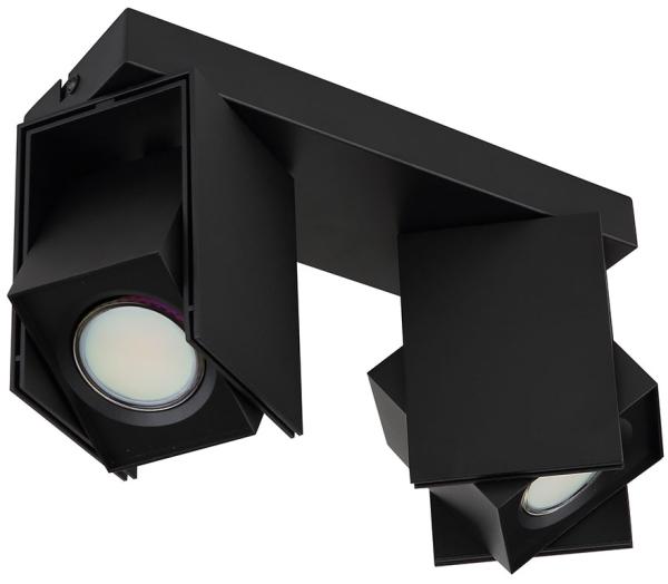 Deckenleuchte, schwarz, Spot beweglich, L 25,6 cm Bild 1