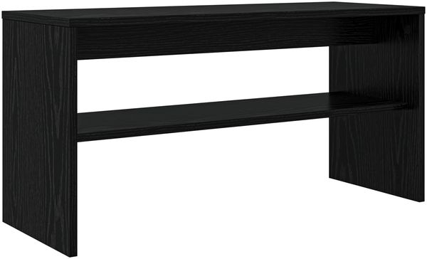 vidaXL TV-Schränk Schwarz Eichen-Optik 80 x 30 x 40 cm Holzwerkstoff 8000325 Bild 2
