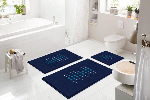 Grund Badematte Siria, 50x60 cm, blau